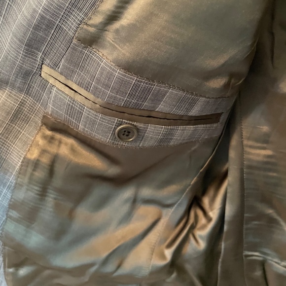 John Varvatos gray label size 50 regular mens blazer - Picture 6 of 7